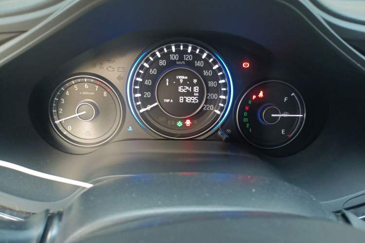 Used Honda Crider 2013 1.8L automatic comfort version Odometer Close Up