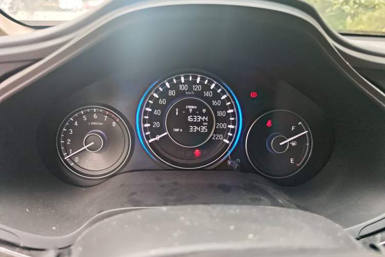Used Honda Crider 2013 1.8L manual Comfort version Odometer Close Up