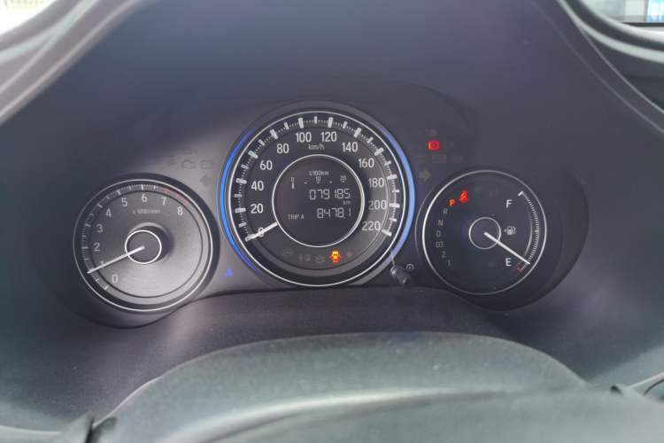 Used Honda Crider 2013 1.8L automatic luxury edition Odometer Close Up