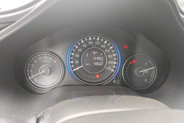 Used Honda Crider 2013 1.8L automatic luxury edition Odometer Close Up