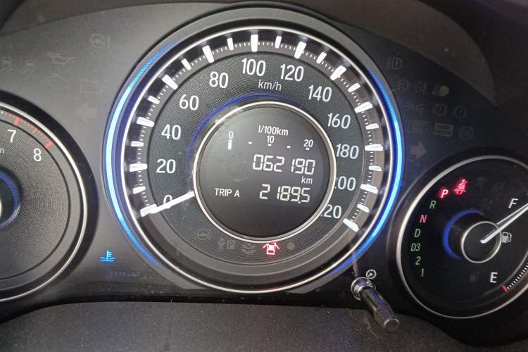 Used Honda Crider 2013 1.8L automatic flagship version Odometer Close Up