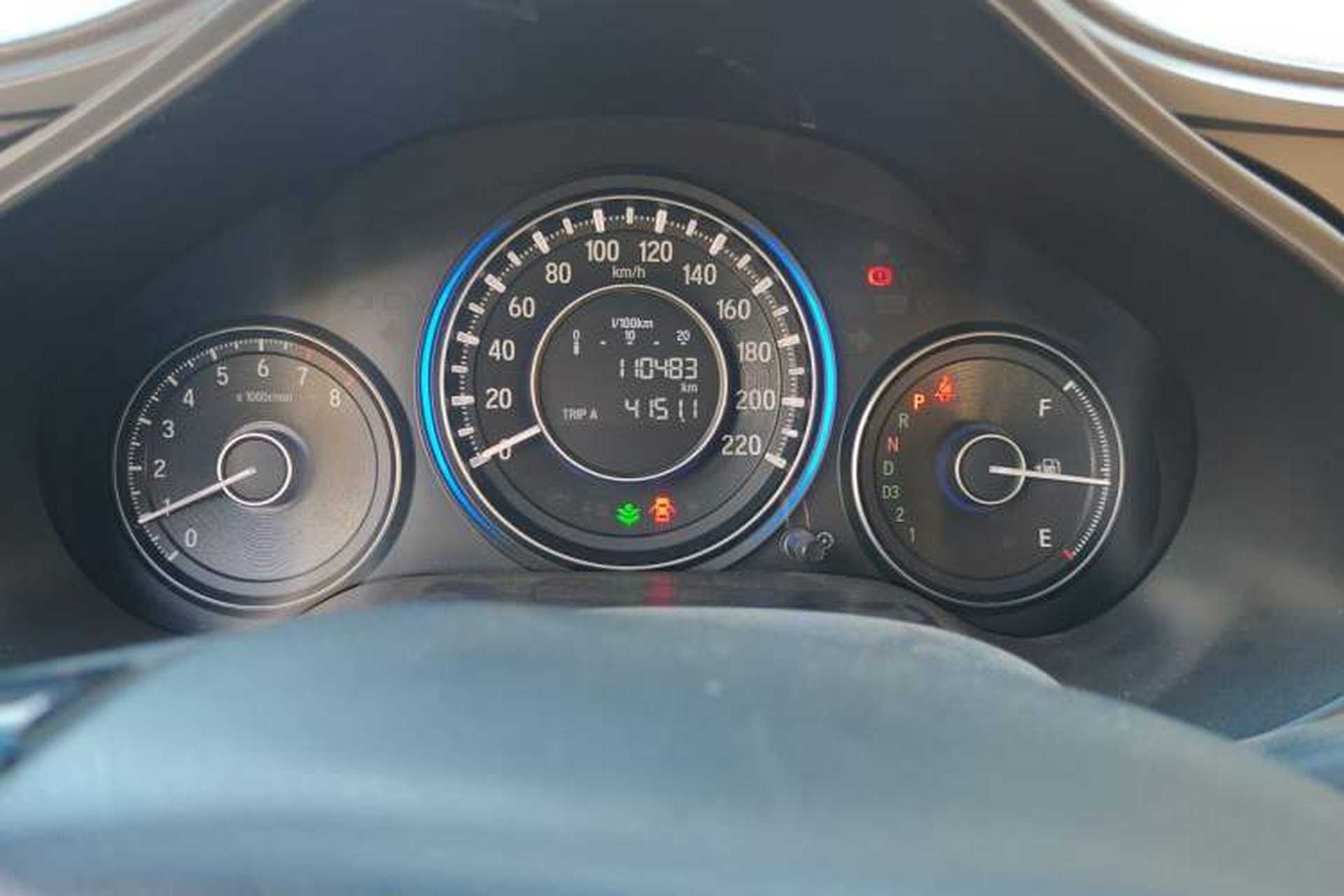 Used Honda Crider 2013 1.8L automatic comfort version Odometer Close Up