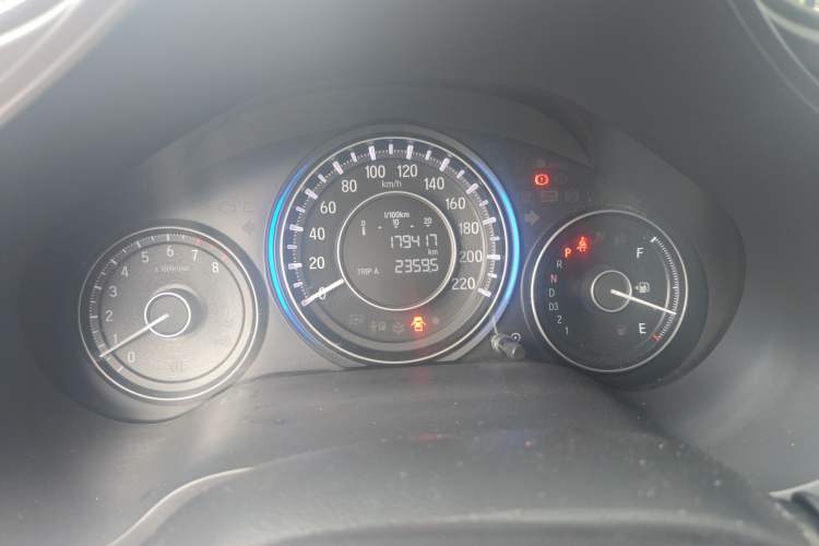 Used Honda Crider 2015 1.8L Automatic Ultra-Configured Limited Edition Odometer Close Up