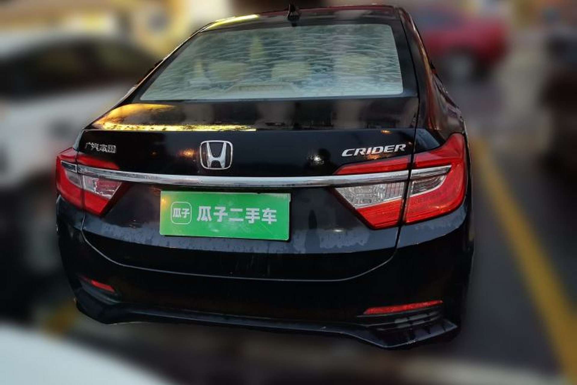Used Honda Crider 2015 1.8L manual Comfort version Rear