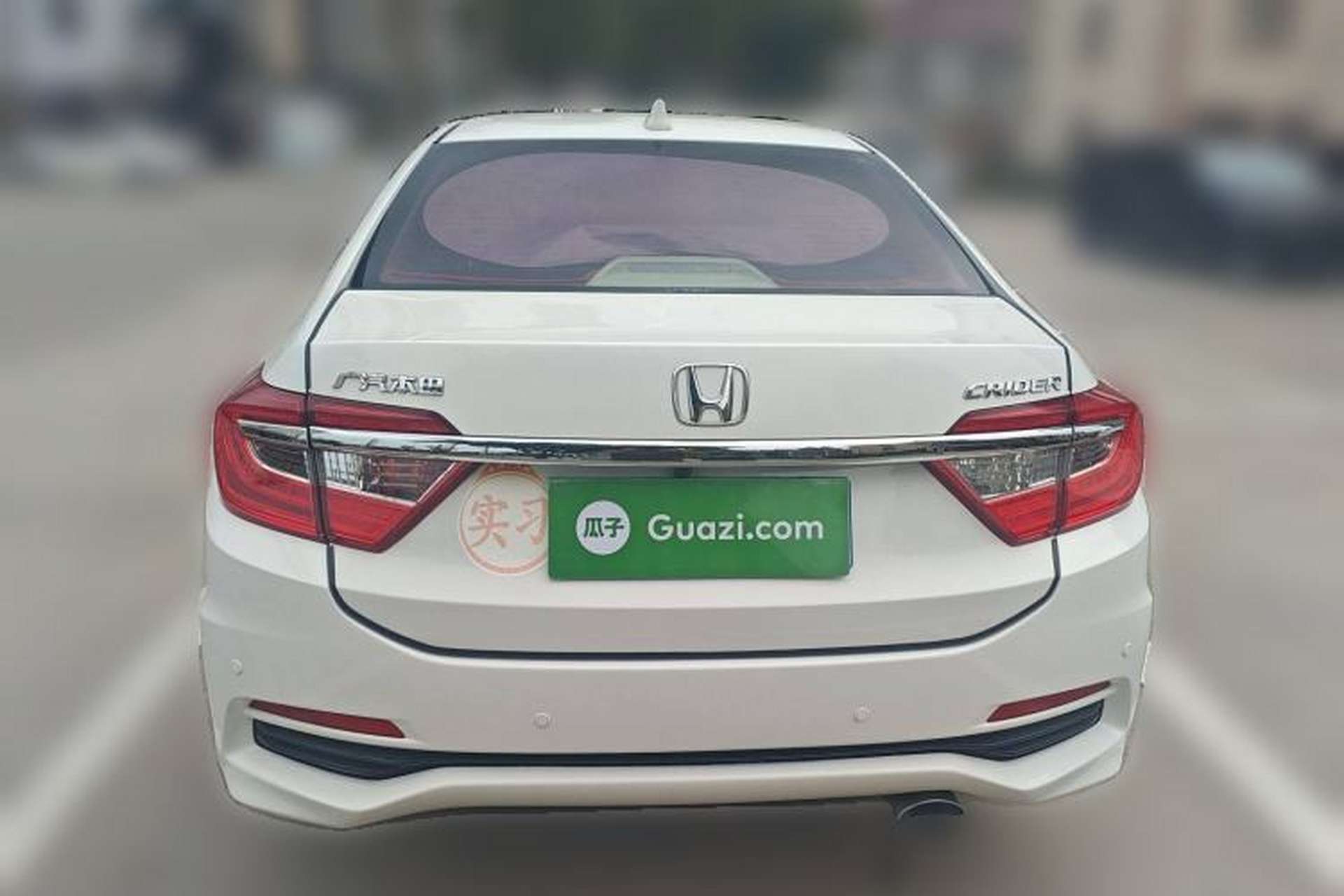 Used Honda Crider 2015 1.8L manual Comfort version Rear