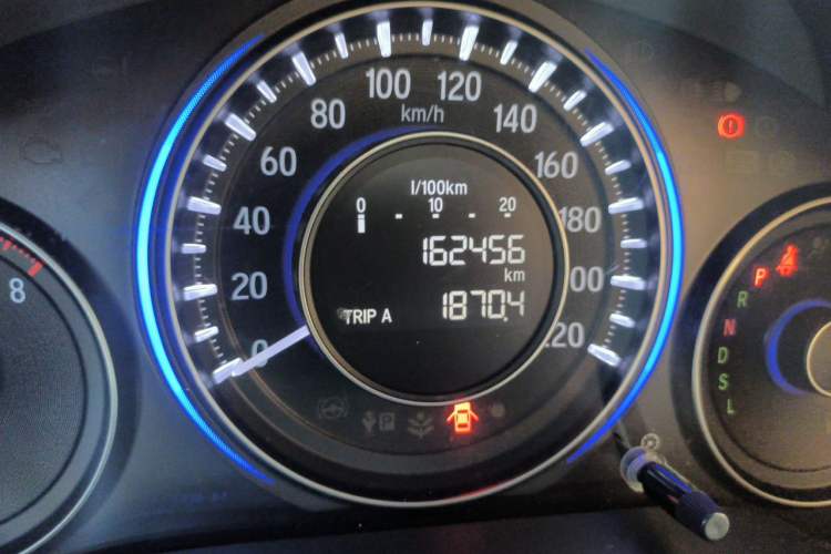 Used Honda Crider 2016 1.8L CVT Comfort Version Odometer Close Up
