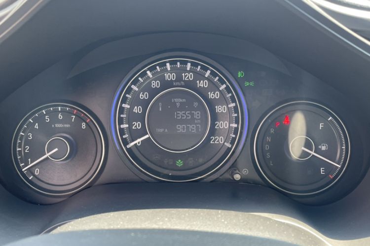Used Honda Crider 2016 1.8L CVT Comfort Version Odometer Close Up