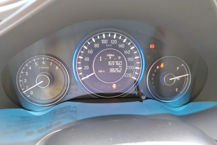 Used Honda Crider 2016 1.8L CVT Comfort Version Odometer Close Up