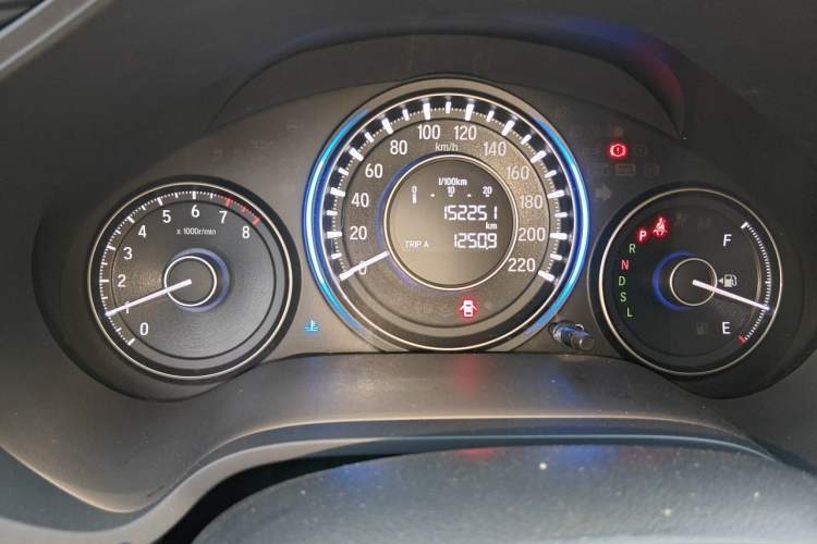 Used Honda Crider 2016 1.8L CVT Comfort Version Odometer Close Up