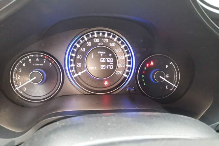 Used Honda Crider 2016 1.8L CVT Comfort Version Odometer Close Up
