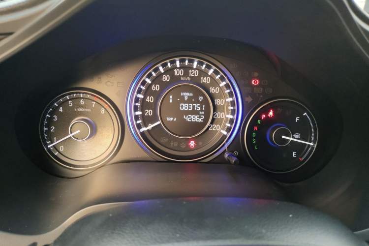 Used Honda Crider 2016 1.8L CVT Comfort Version Odometer Close Up