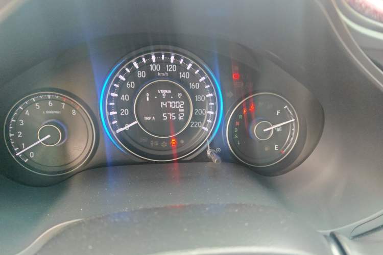 Used Honda Crider 2016 1.8L CVT Comfort Version Odometer Close Up