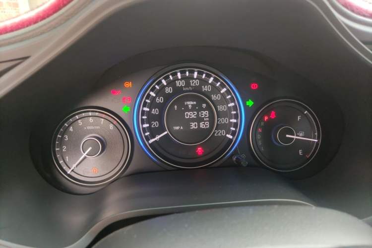 Used Honda Crider 2016 1.8L CVT Comfort Version Odometer Close Up