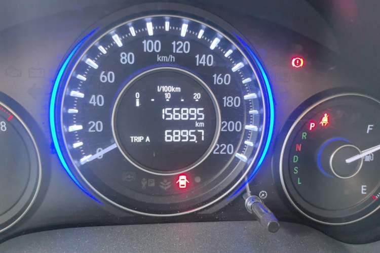 Used Honda Crider 2016 1.8L CVT Comfort Version Odometer Close Up