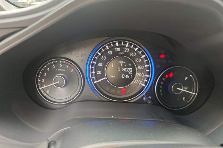 Used Honda Crider 2016 1.8L CVT Luxury Edition Odometer Close Up