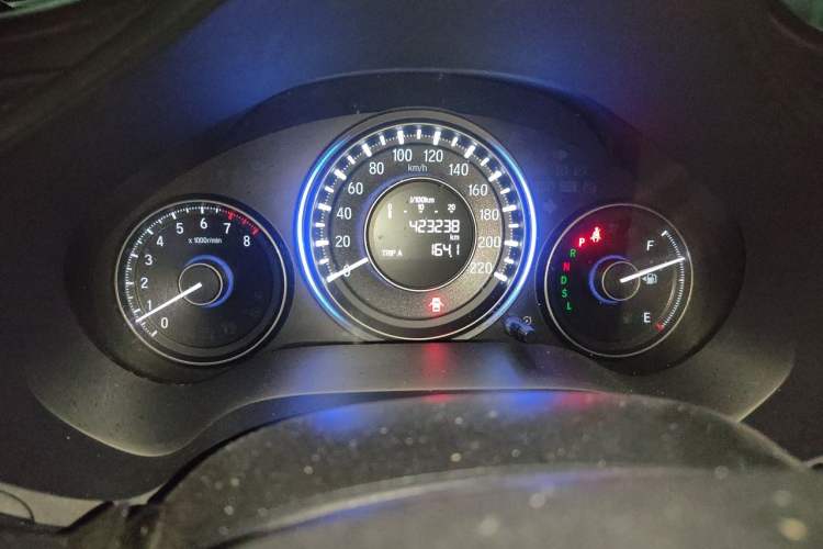 Used Honda Crider 2016 1.8L CVT Comfort Version Odometer Close Up
