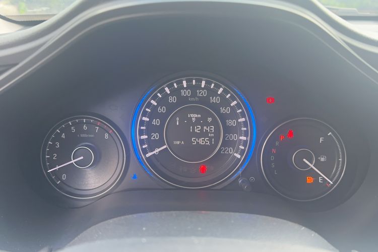 Used Honda Crider 2016 1.8L CVT Luxury Edition Odometer Close Up