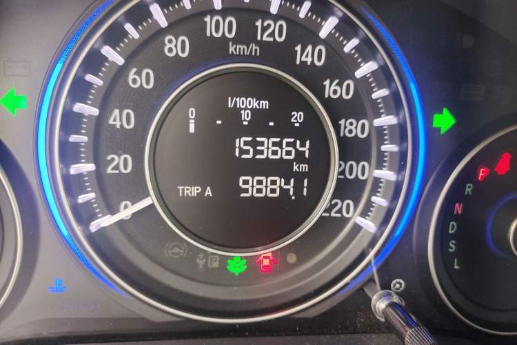 Used Honda Crider 2016 1.8L CVT Comfort Version Odometer Close Up
