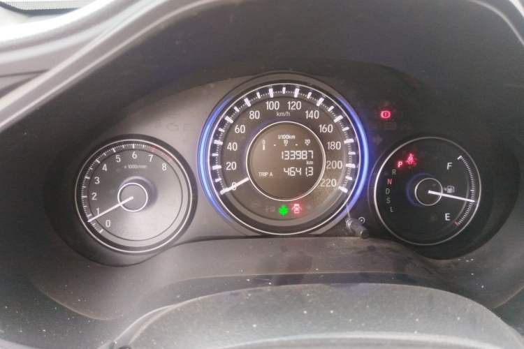Used Honda Crider 2016 1.8L CVT Comfort Version Odometer Close Up