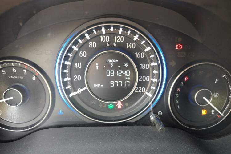 Used Honda Crider 2016 1.8L CVT Comfort Version Odometer Close Up