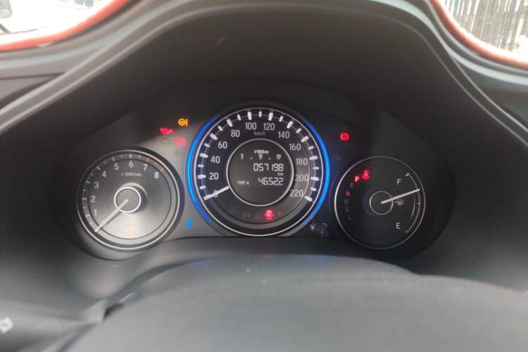 Used Honda Crider 2016 1.8L CVT Comfort Version Odometer Close Up