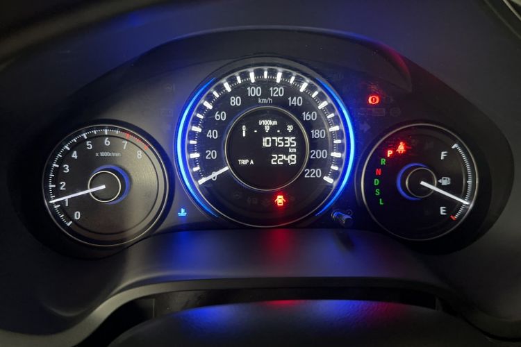 Used Honda Crider 2016 1.8L CVT Comfort Version Odometer Close Up