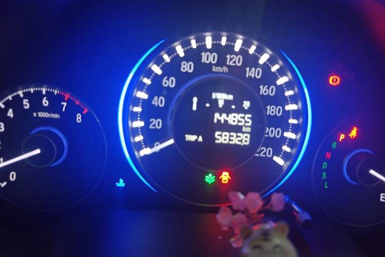 Used Honda Crider 2016 1.8L CVT Luxury Edition Odometer Close Up