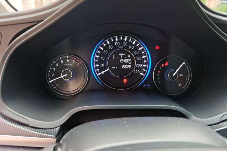Used Honda Crider 2016 1.8L CVT Comfort Version Odometer Close Up