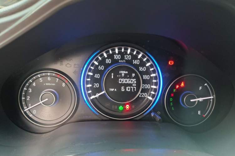 Used Honda Crider 2016 1.8L CVT Comfort Version Odometer Close Up