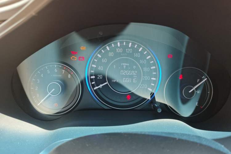 Used Honda Crider 2016 1.8L Manual Fashion Edition Odometer Close Up
