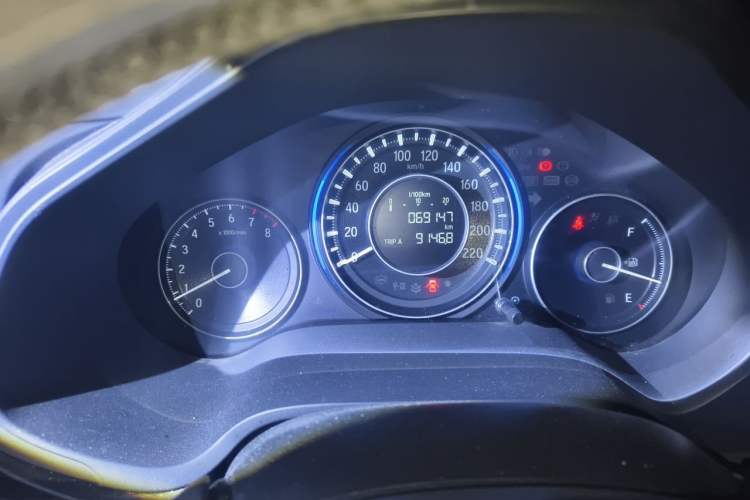 Used Honda Crider 2016 1.8L Manual Fashion Edition Odometer Close Up