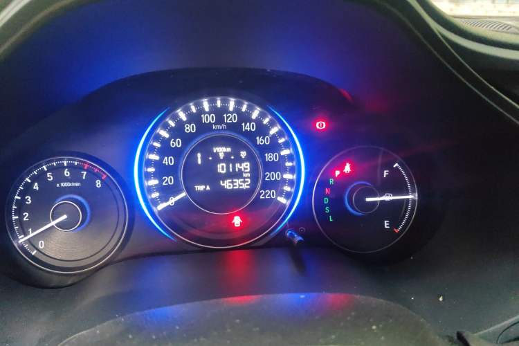 Used Honda Crider 2016 1.8L CVT Comfort Version Odometer Close Up