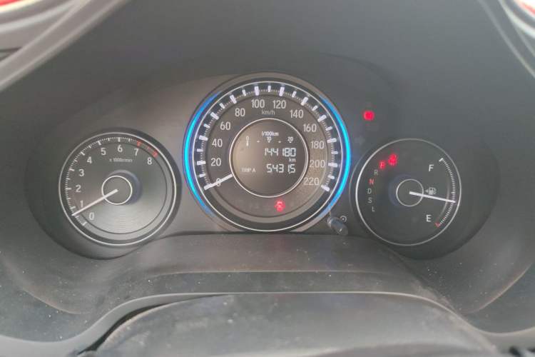 Used Honda Crider 2016 1.8L CVT Comfort Version Odometer Close Up
