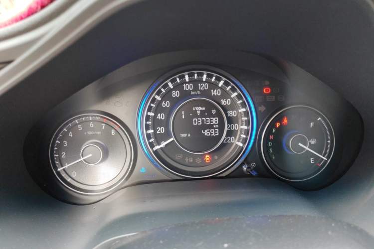 Used Honda Crider 2016 1.8L CVT Comfort Version Odometer Close Up