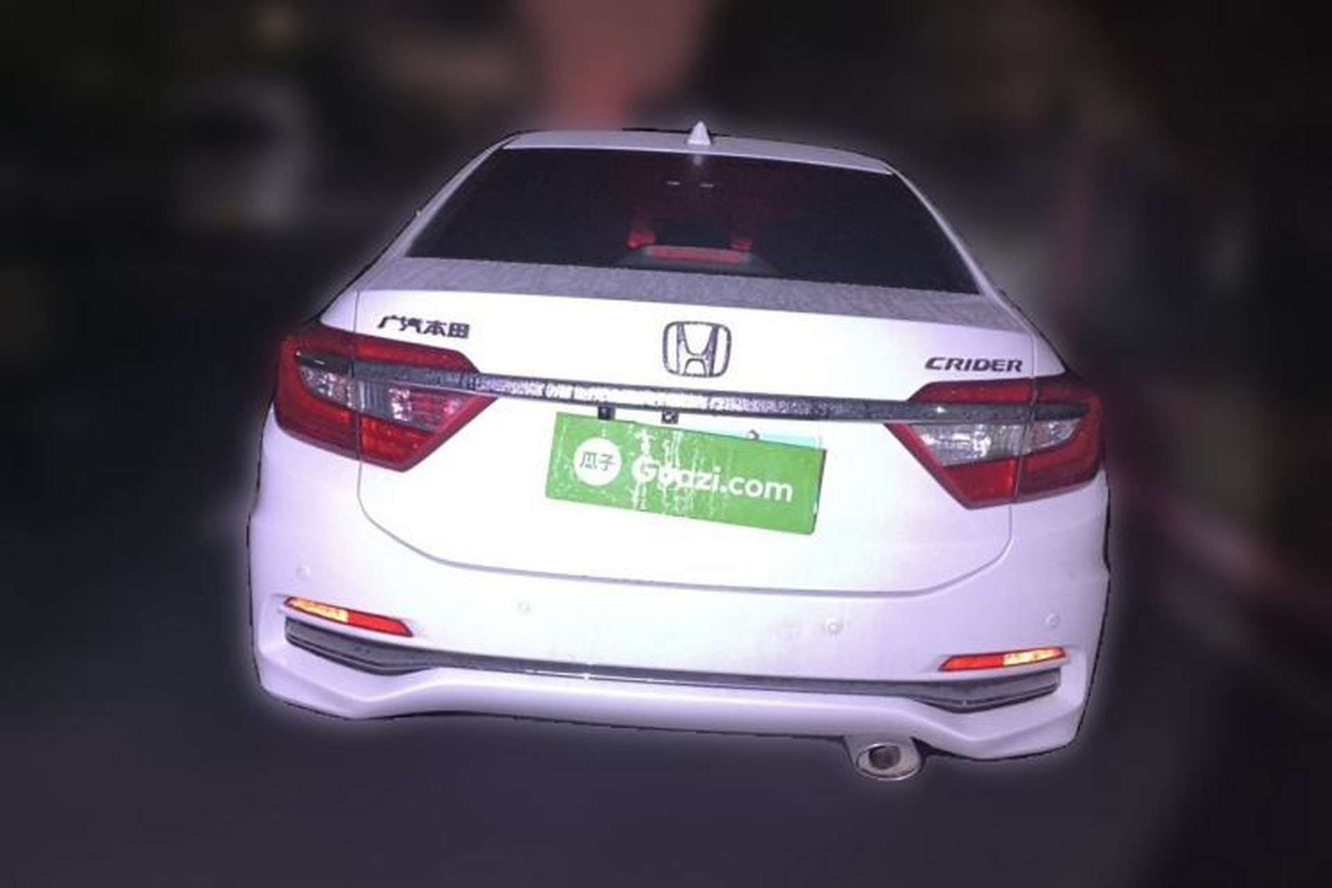 Used Honda Crider 2016 1.8L CVT Luxury Edition Rear