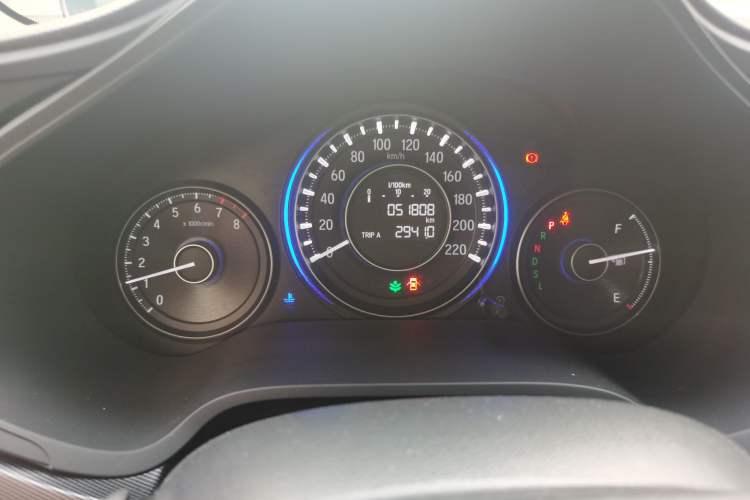 Used Honda Crider 2017 1.8L CVT Comfort Special Edition Odometer Close Up