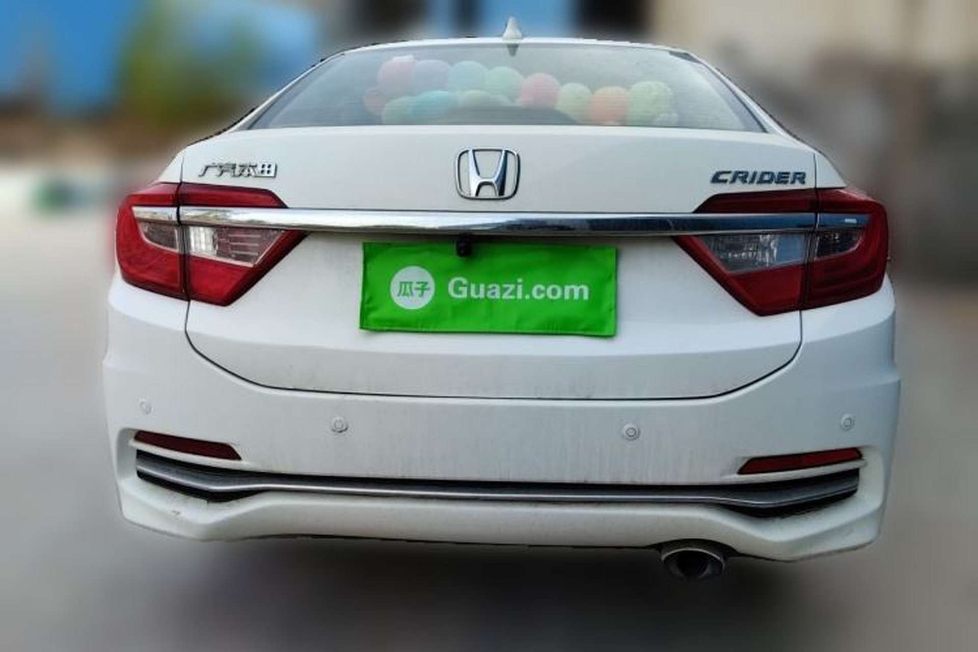 Used Honda Crider 2017 1.8L CVT Comfort Special Edition Rear