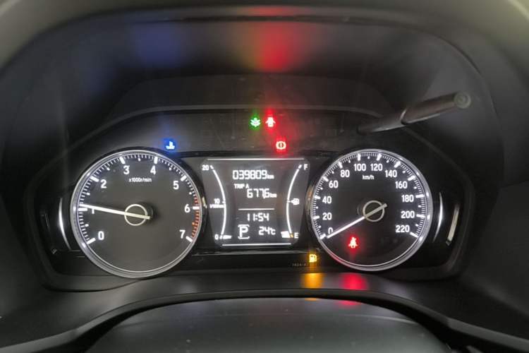 Used Honda Crider 2019 180 Turbo CVT Luxury Edition China VI Emission Standard Instrument Cluster