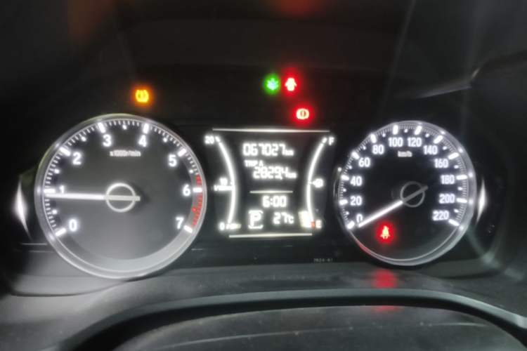 Used Honda Crider 2019 180 Turbo CVT Luxury Edition China VI Emission Standard Instrument Cluster