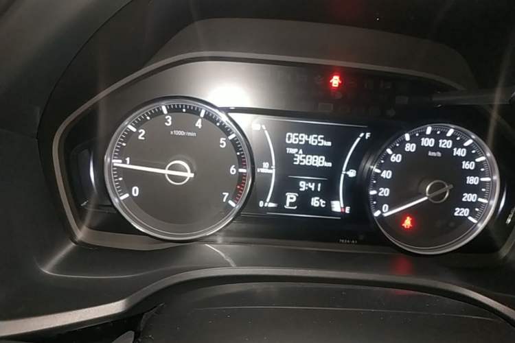 Used Honda Crider 2019 180 Turbo CVT Luxury Edition China VI Emission Standard Instrument Cluster