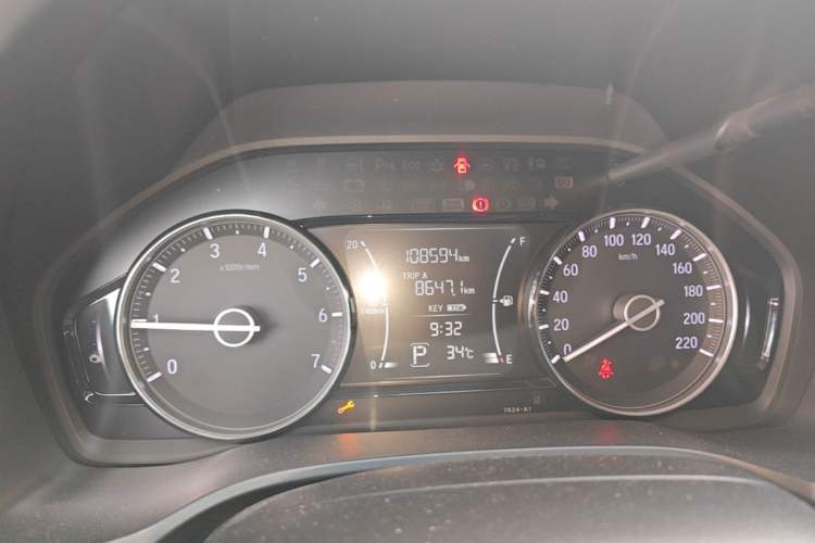 Used Honda Crider 2019 180 Turbo CVT Luxury Edition China VI Emission Standard Instrument Cluster