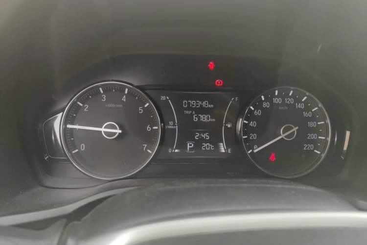 Used Honda Crider 2019 180 Turbo CVT Luxury Edition China VI Emission Standard Instrument Cluster