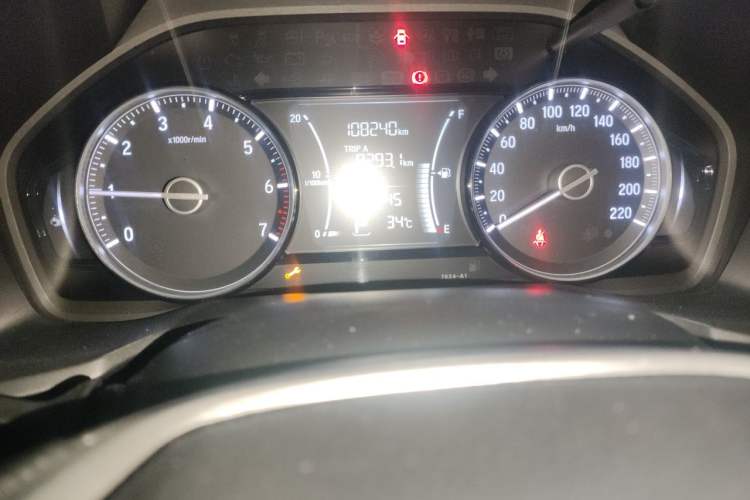 Used Honda Crider 2019 180 Turbo CVT Luxury Edition China VI Emission Standard Instrument Cluster