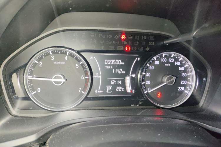 Used Honda Crider 2019 180 Turbo CVT Luxury Edition China VI Emission Standard Instrument Cluster