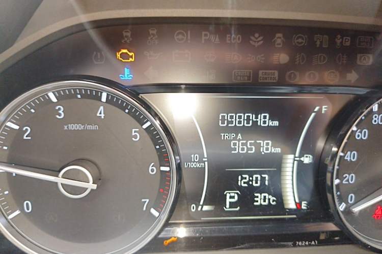 Used Honda Crider 2019 180 Turbo CVT Comfort Edition China V Odometer Close Up