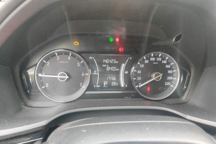 Used Honda Crider 2019 180 Turbo CVT Comfort Edition China V Odometer Close Up