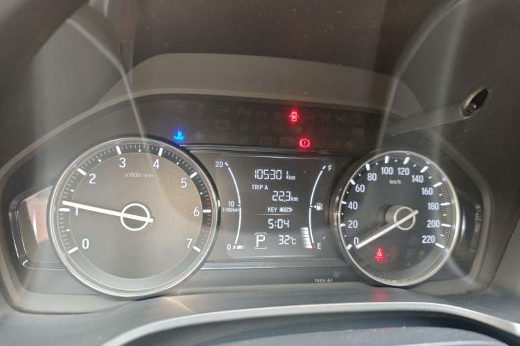 Used Honda Crider 2019 180 Turbo CVT Comfort Edition China V Odometer Close Up