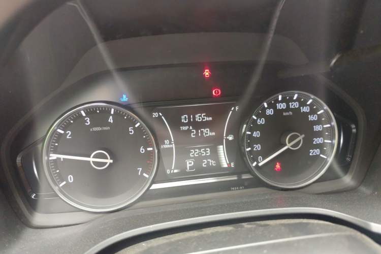 Used Honda Crider 2019 180 Turbo CVT Comfort Version China VI Odometer Close Up