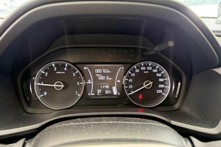 Used Honda Crider 2019 180 Turbo CVT Comfort Version China VI Odometer Close Up