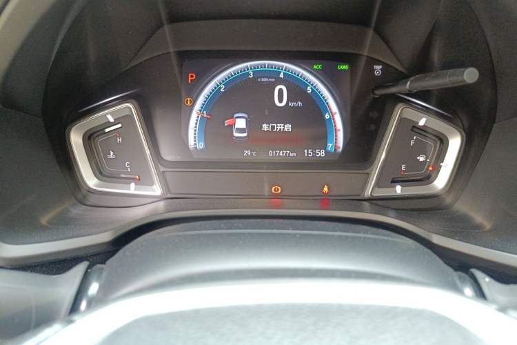 Used Honda Crider 2019 180 Turbo CVT Leading Edition China VI Odometer Close Up